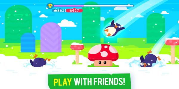 Bouncemasters: Pinguin Spiele 螢幕截圖 2