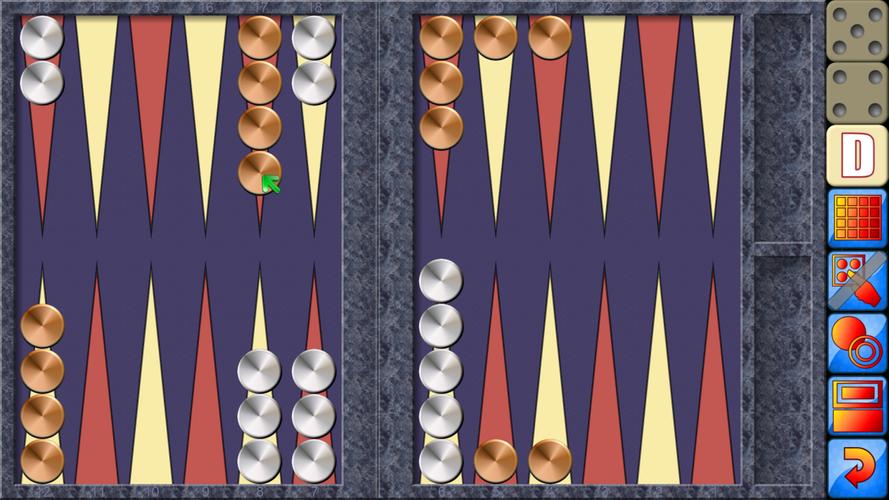 Backgammon V+ Captura de pantalla 3