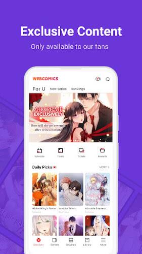 WebComics - Webtoon & Manga 螢幕截圖 2