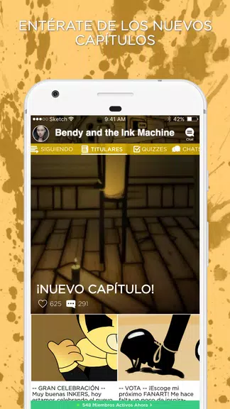 BATIM Amino para Bendy स्क्रीनशॉट 0