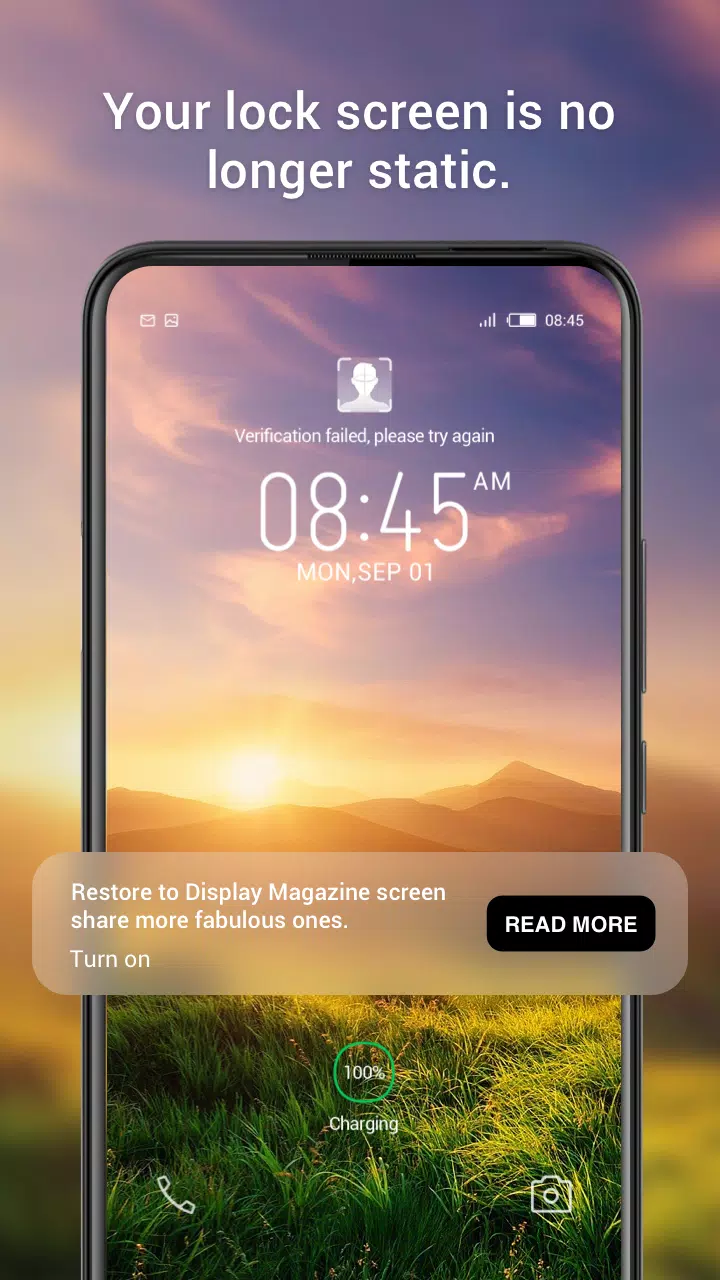 Magazine Lockscreen XOS スクリーンショット 2