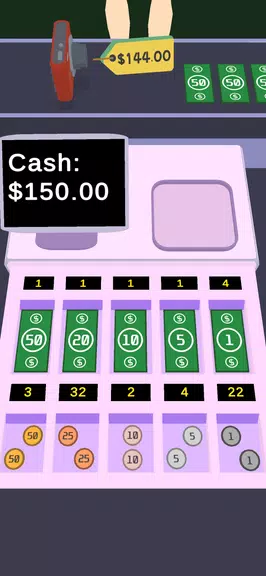 Cashier games - Cash register 螢幕截圖 1