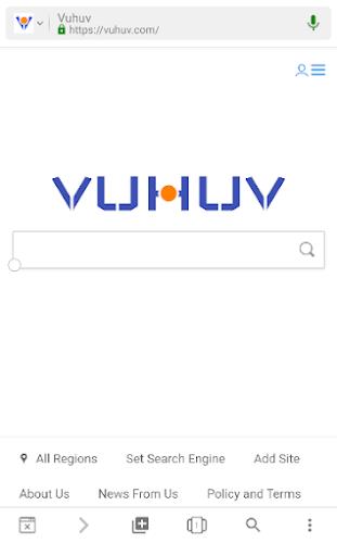 Vuhuv Search Engine 스크린샷 2