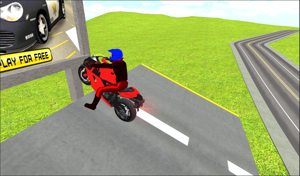 Motorbike Stunt Race 3D应用截图第3张