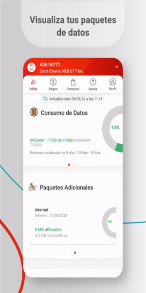 Mi Claro Captura de tela 2