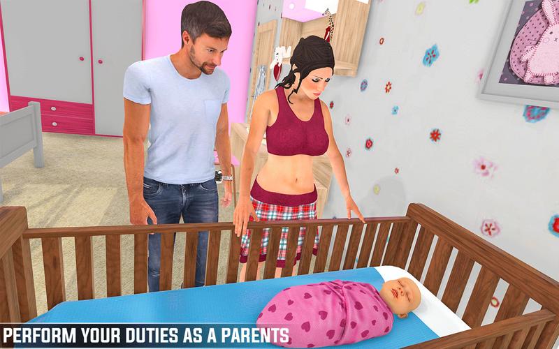 Pregnant Games Mommy Simulator ဖန်သားပြင်ဓာတ်ပုံ 0