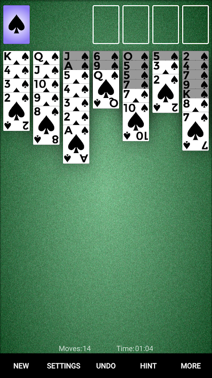 Schermata Thoughtful Solitaire 2