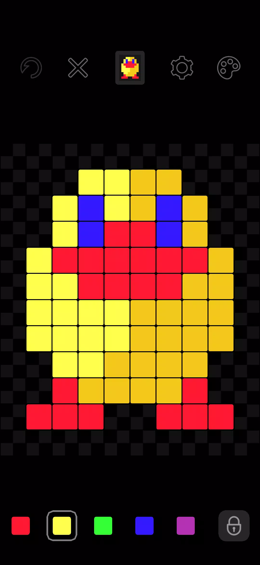 Easy pixel art maker editor Capture d'écran 0