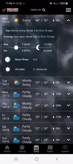 VNL Weather स्क्रीनशॉट 1