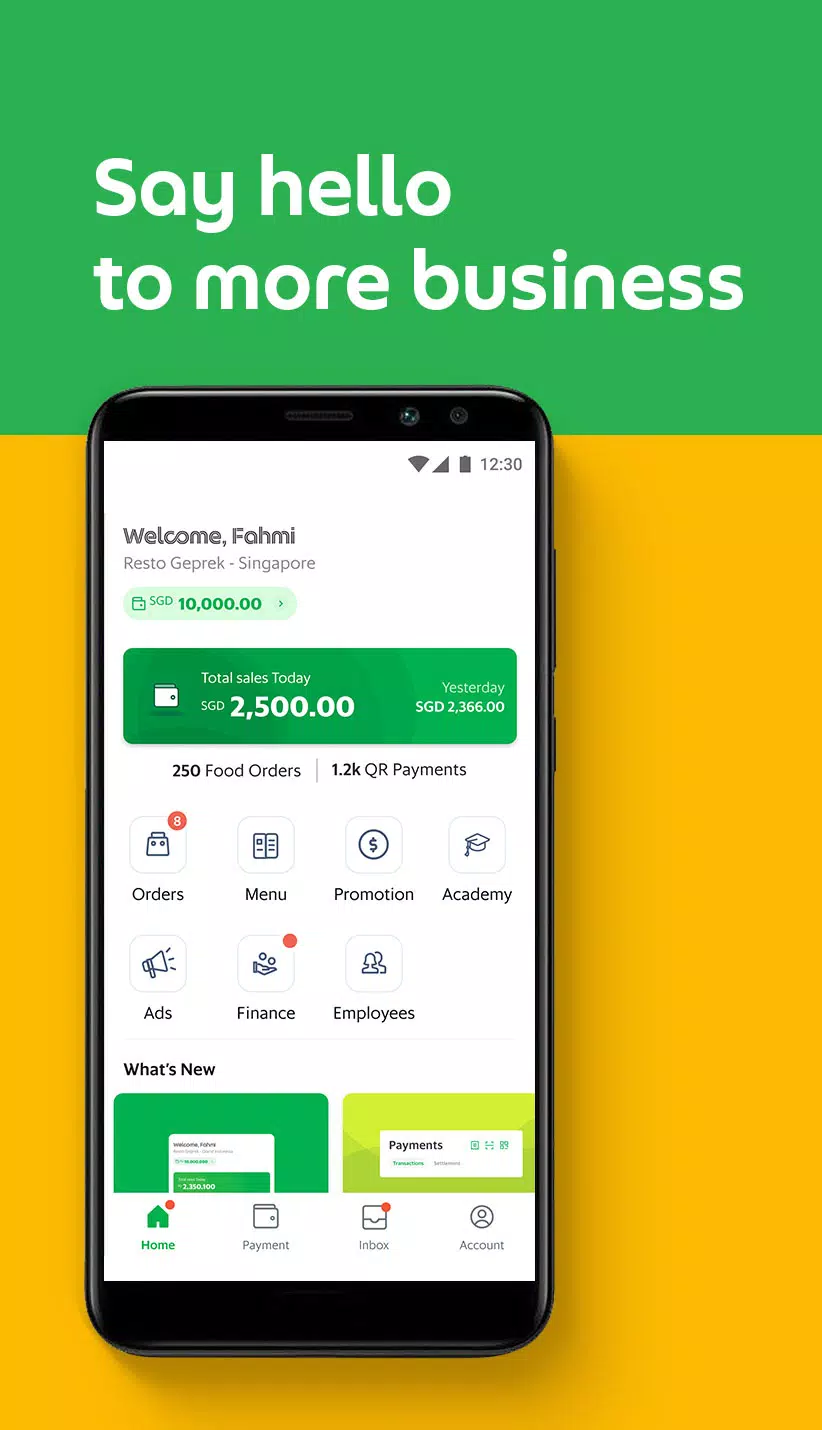 GrabMerchant スクリーンショット 0