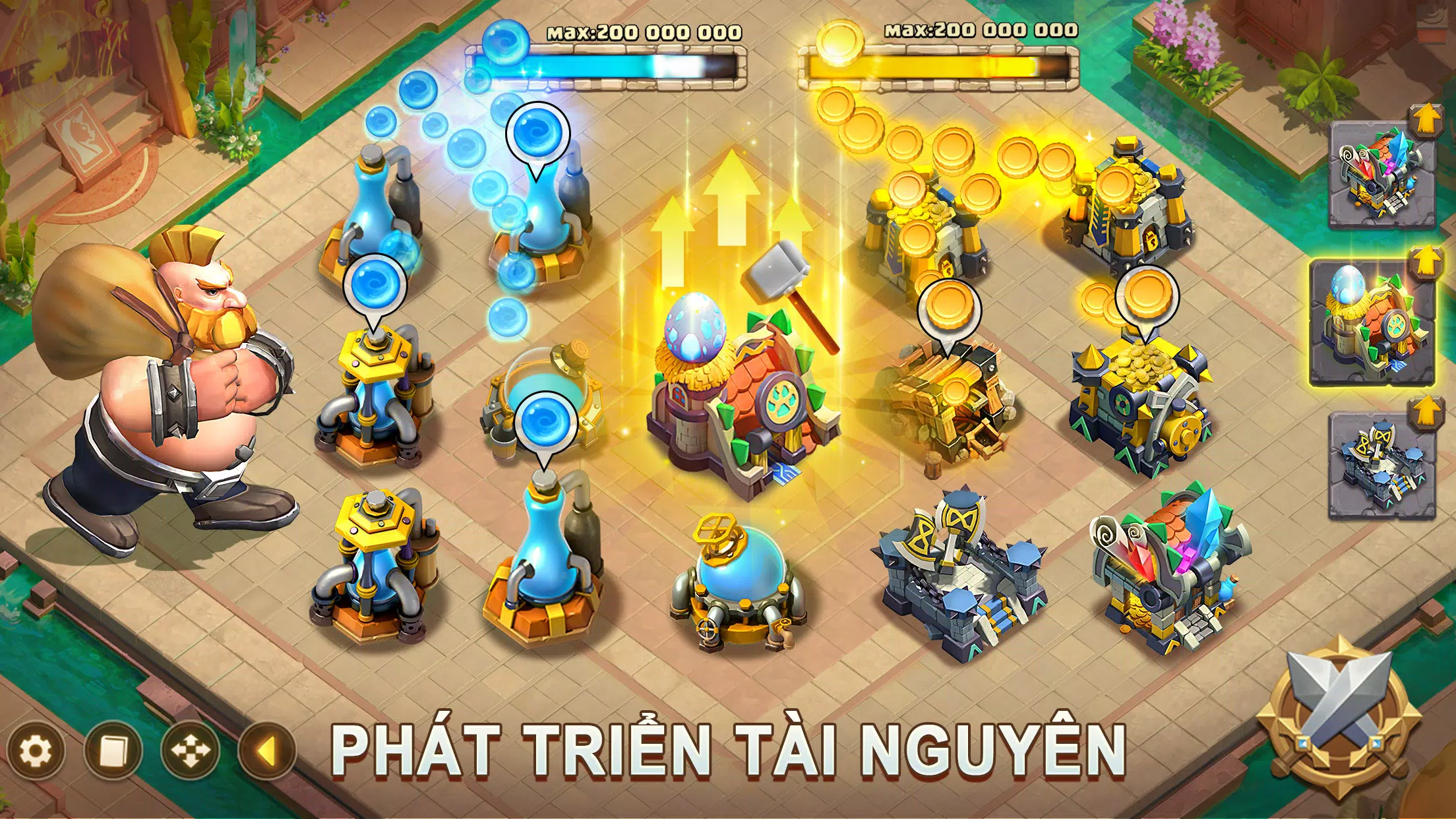 CastleClash:Quyết Chiến-Gamota Screenshot 1