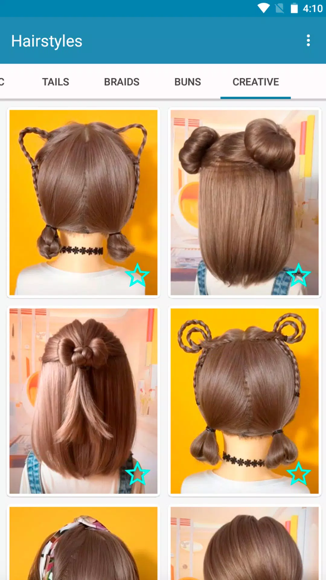 Hairstyles for short hair 螢幕截圖 1