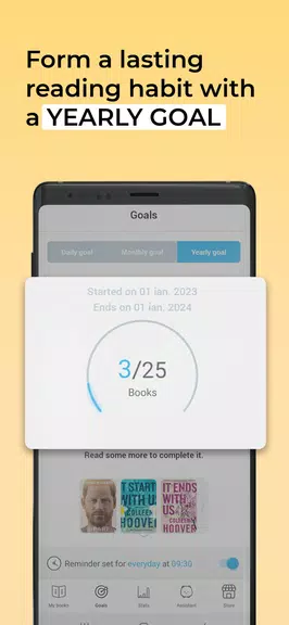 Bookly: Book & Reading Tracker 螢幕截圖 3