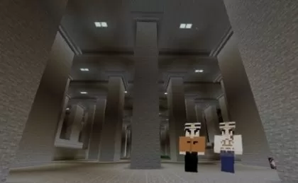 Minecraft G-Cans। इमेज क्रेडिट: द एडोगवा रिवर ऑफिस।