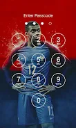 Kylian Mbappe Lock Screen 螢幕截圖 3