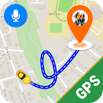 GPS Earth Map Voice Navigation