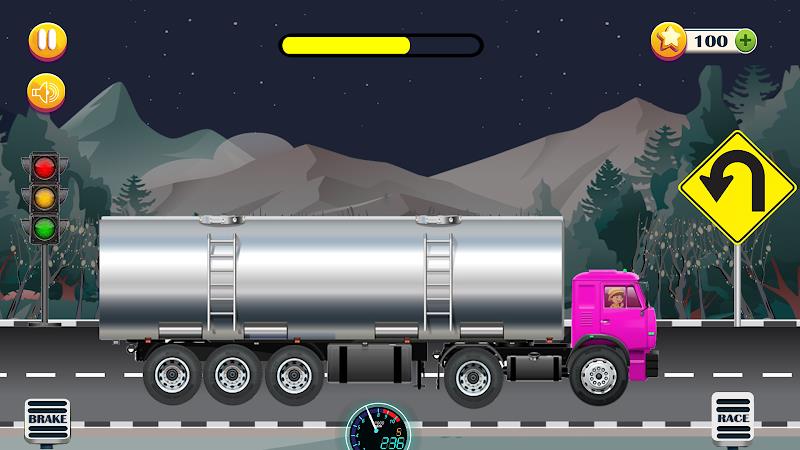 Cargo Truck Driving-Truck Game 螢幕截圖 1