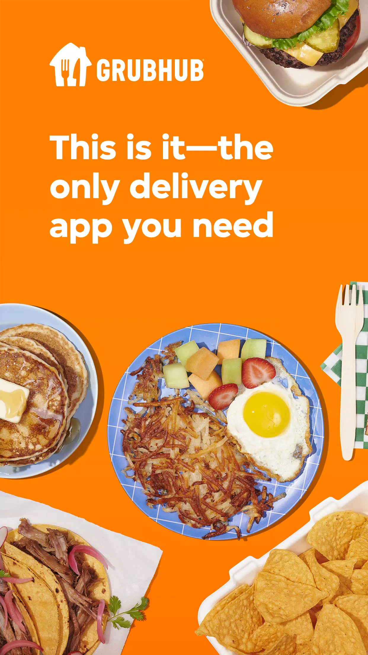 Grubhub: Food Delivery स्क्रीनशॉट 0