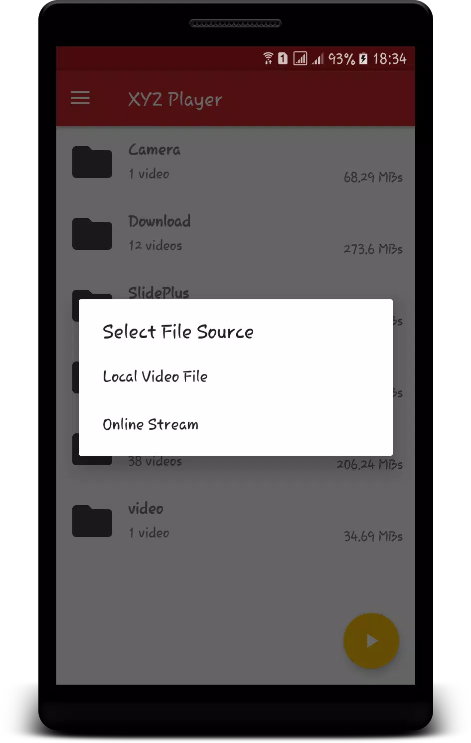 XYZ Player Captura de pantalla 2