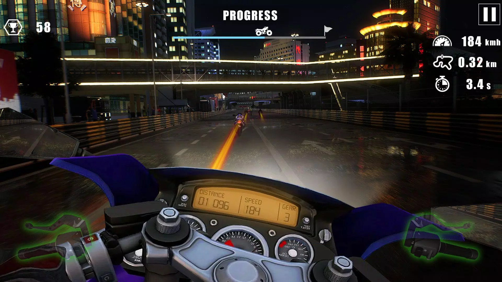 Moto Bike Race : Driving Car Screenshot 1