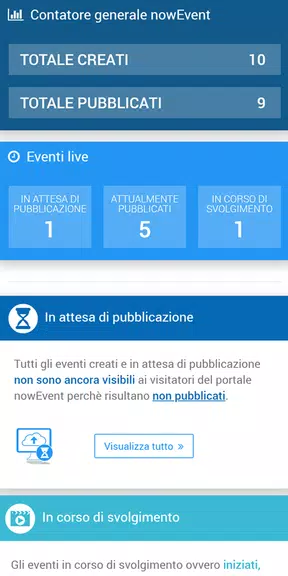 nowEvent - L’app a misura di evento Capture d'écran 1