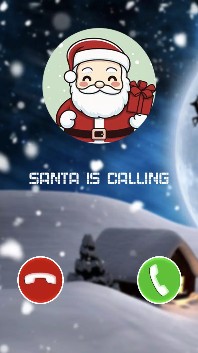 Santa Call Funny Prank 螢幕截圖 1