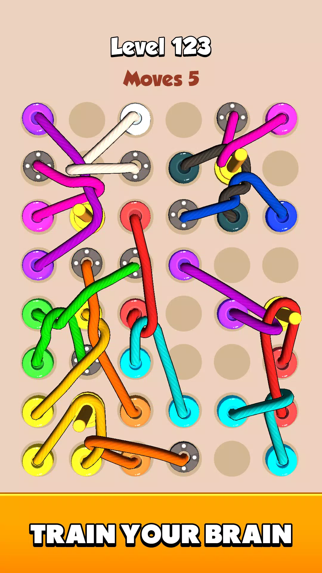 Color Tangled Rope 3D Screenshot 2