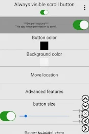 Always visible scroll button ภาพหน้าจอ 1