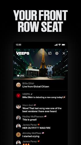 Veeps: Watch Live Music Screenshot 1