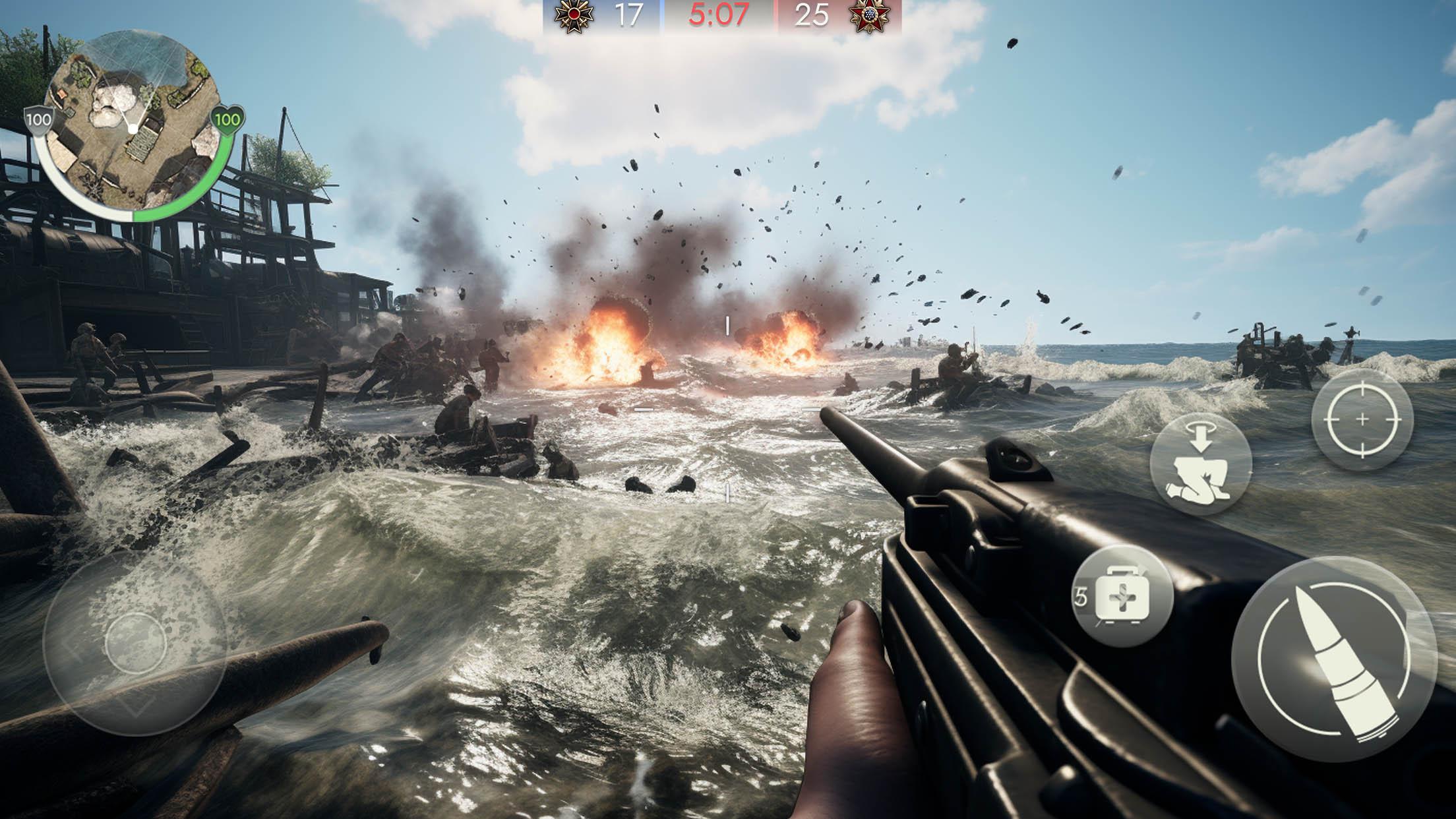 WW2 Frontline 1942: War Game Screenshot 2