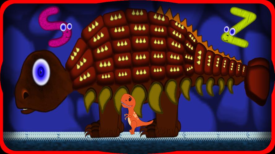 Dino ABC and puzzles 螢幕截圖 0