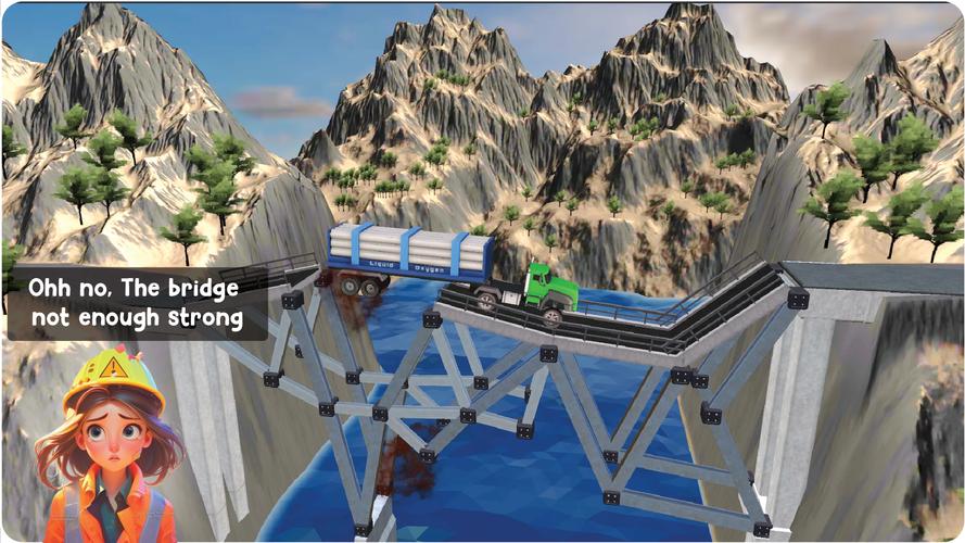 Bridge Constructor Скриншот 2