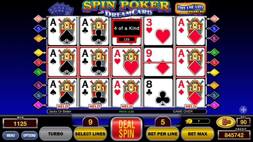 Spin Poker™ Casino Video Slots应用截图第2张