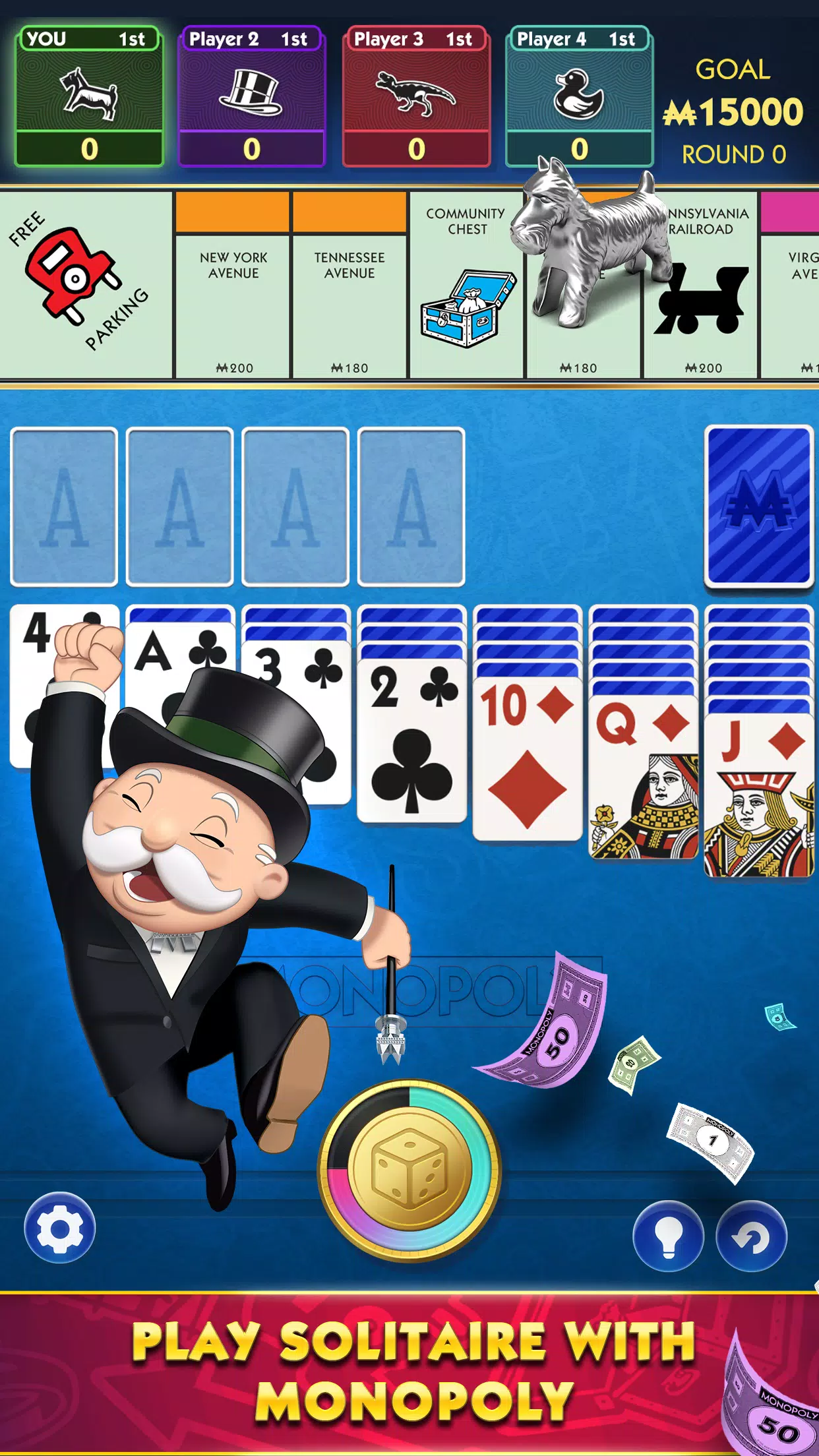 MONOPOLY Solitaire Screenshot 0