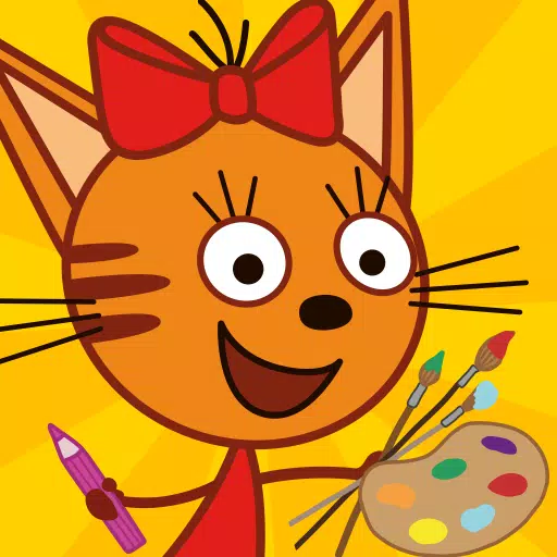 Kid-E-Cats: Draw & Color Games