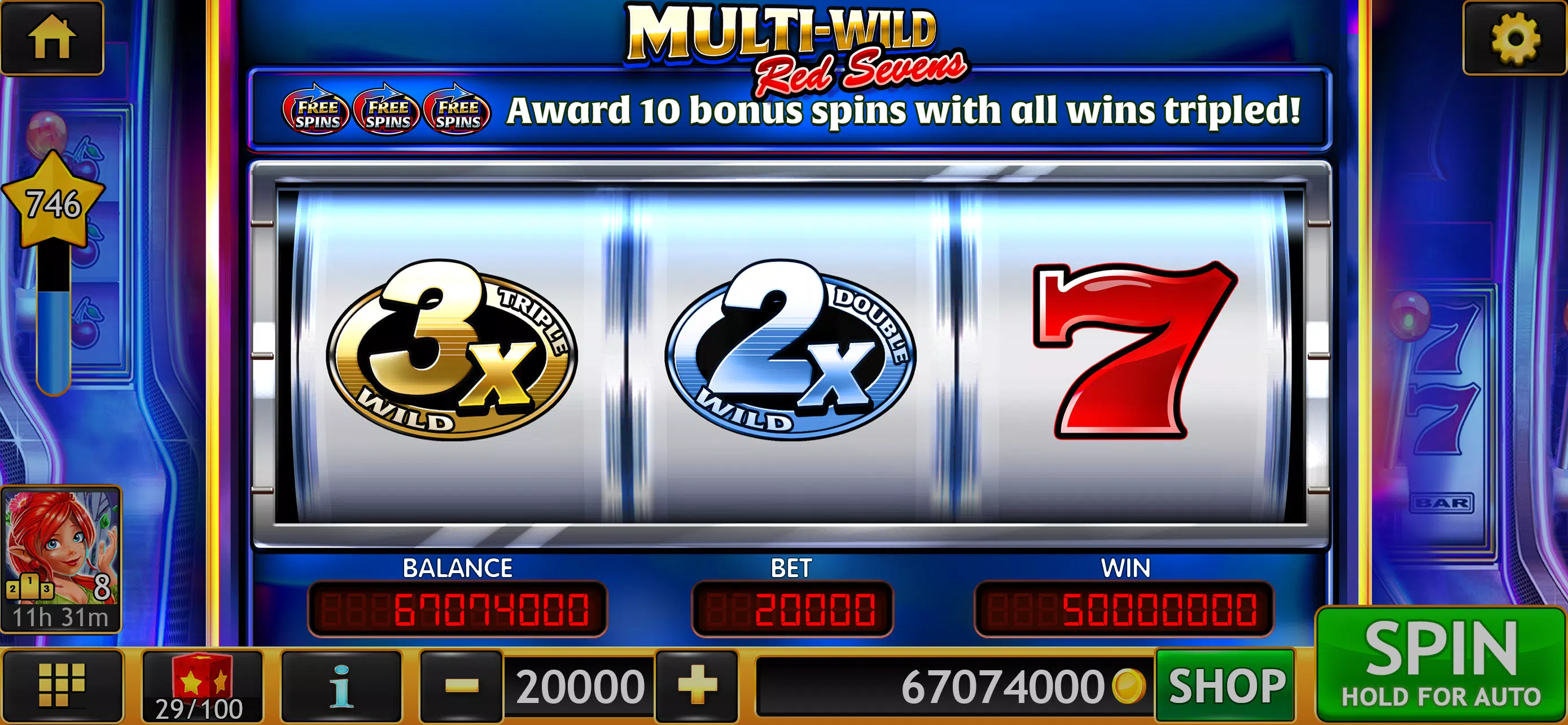 Wild Triple 777 Slots Casino ဖန်သားပြင်ဓာတ်ပုံ 3