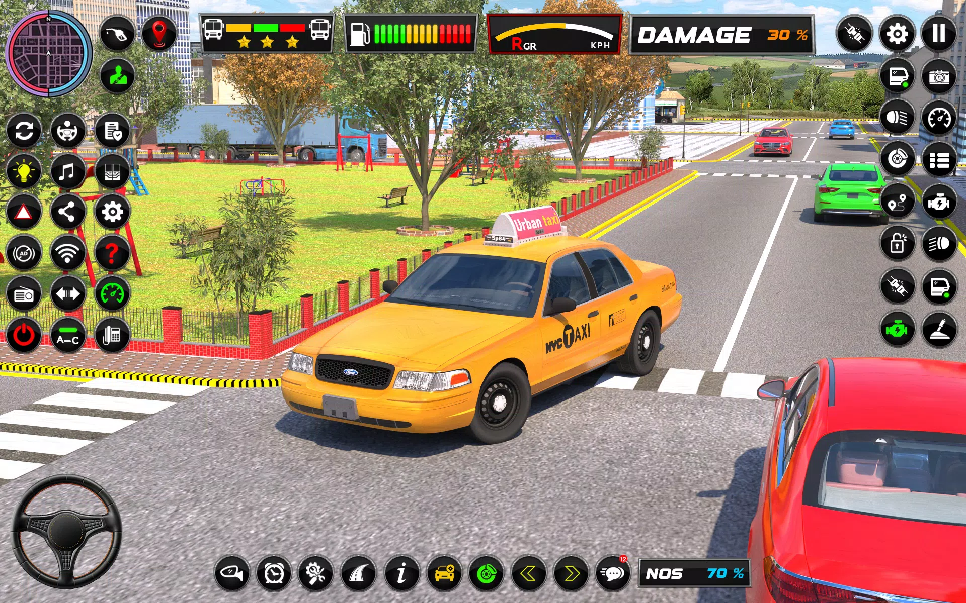 Taxi Simulator USA: City Drive Tangkapan skrin 2