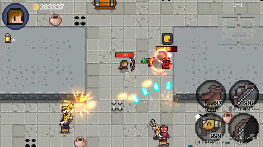 Tiny Warrior - Pixel Gun Скриншот 3