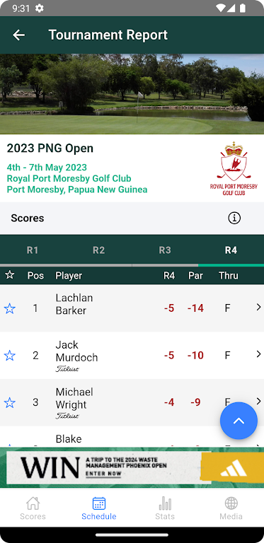 PGA Tour of Australasia スクリーンショット 3