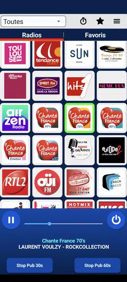 Radios Françaises 螢幕截圖 0