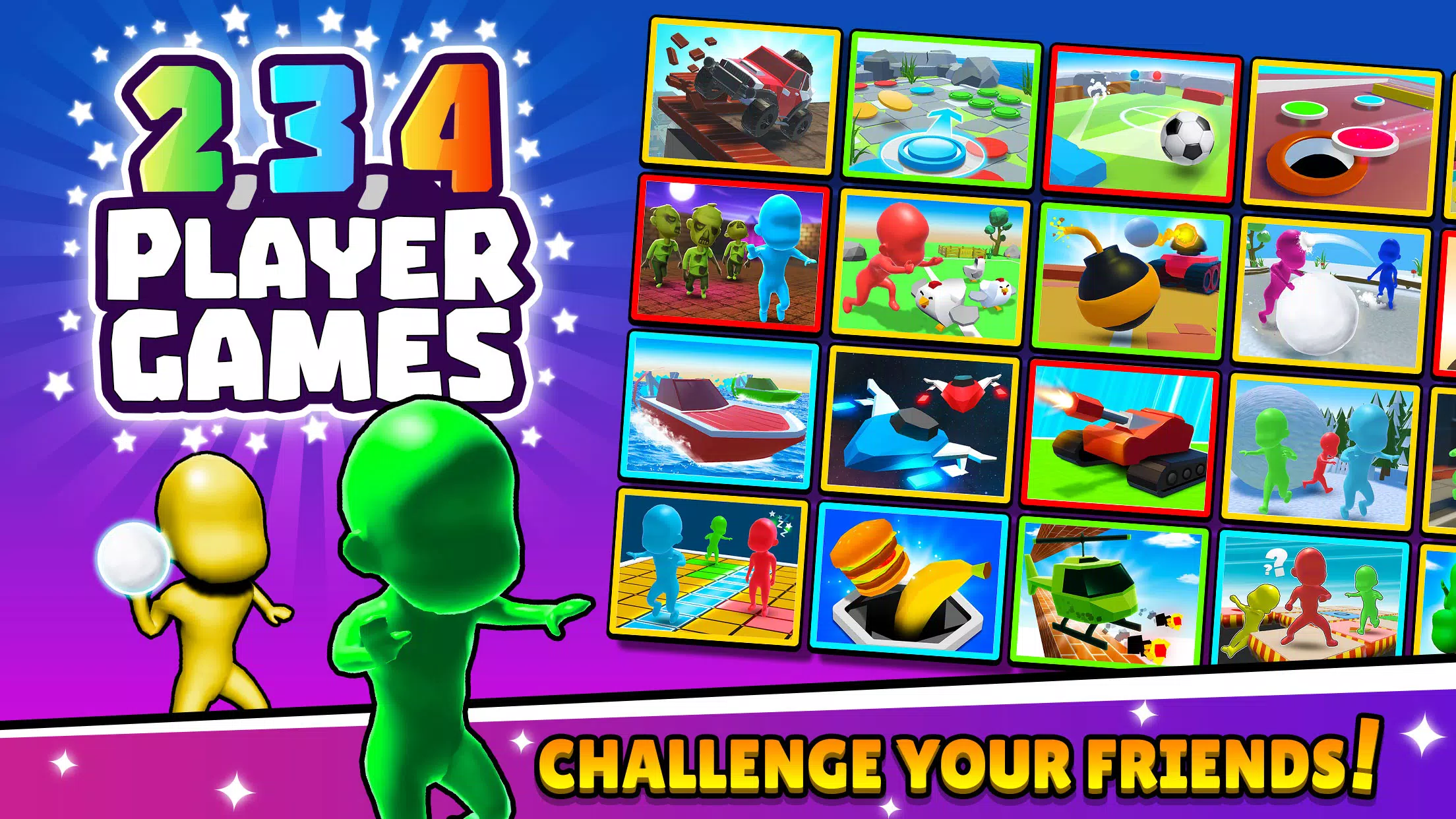 TwoPlayerGames 2 3 4 Player スクリーンショット 0