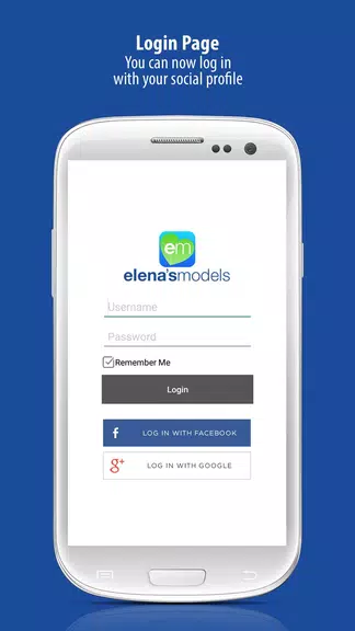 Elena’s Models Dating App Скриншот 0