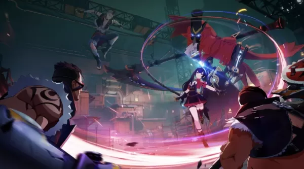 Game environment showcasing verticality