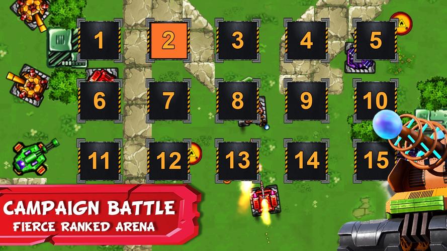 Tank Battles 2D 스크린샷 3