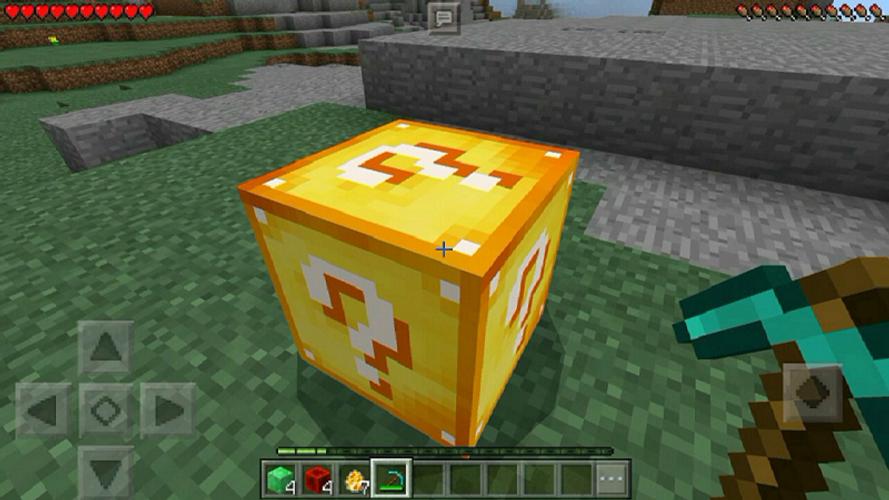 Lucky block mod for mcpe 螢幕截圖 1