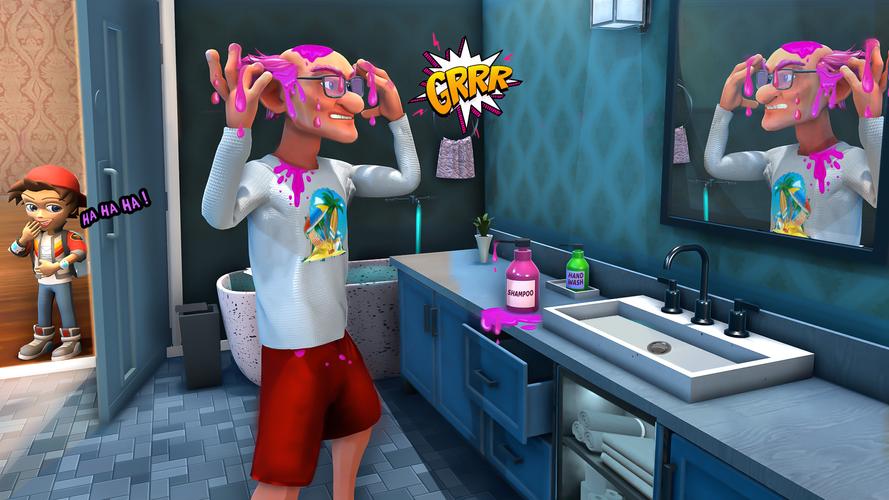 Virtual Angry Dad Simulator Capture d'écran 3