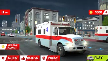 city ambulance game 螢幕截圖 0