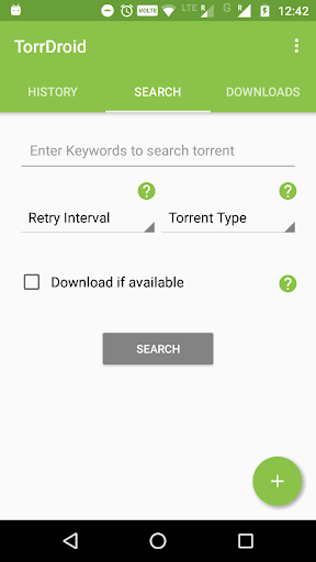 TorrDroid - Torrent Downloader Tangkapan skrin 0