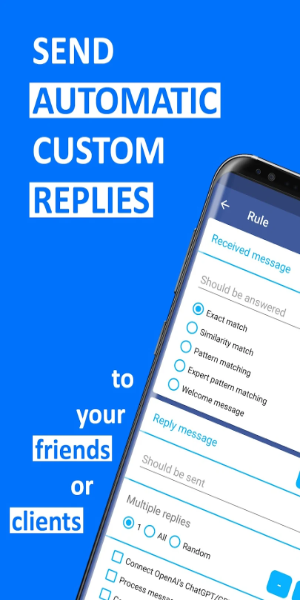 AutoResponder for Messenger Captura de pantalla 1