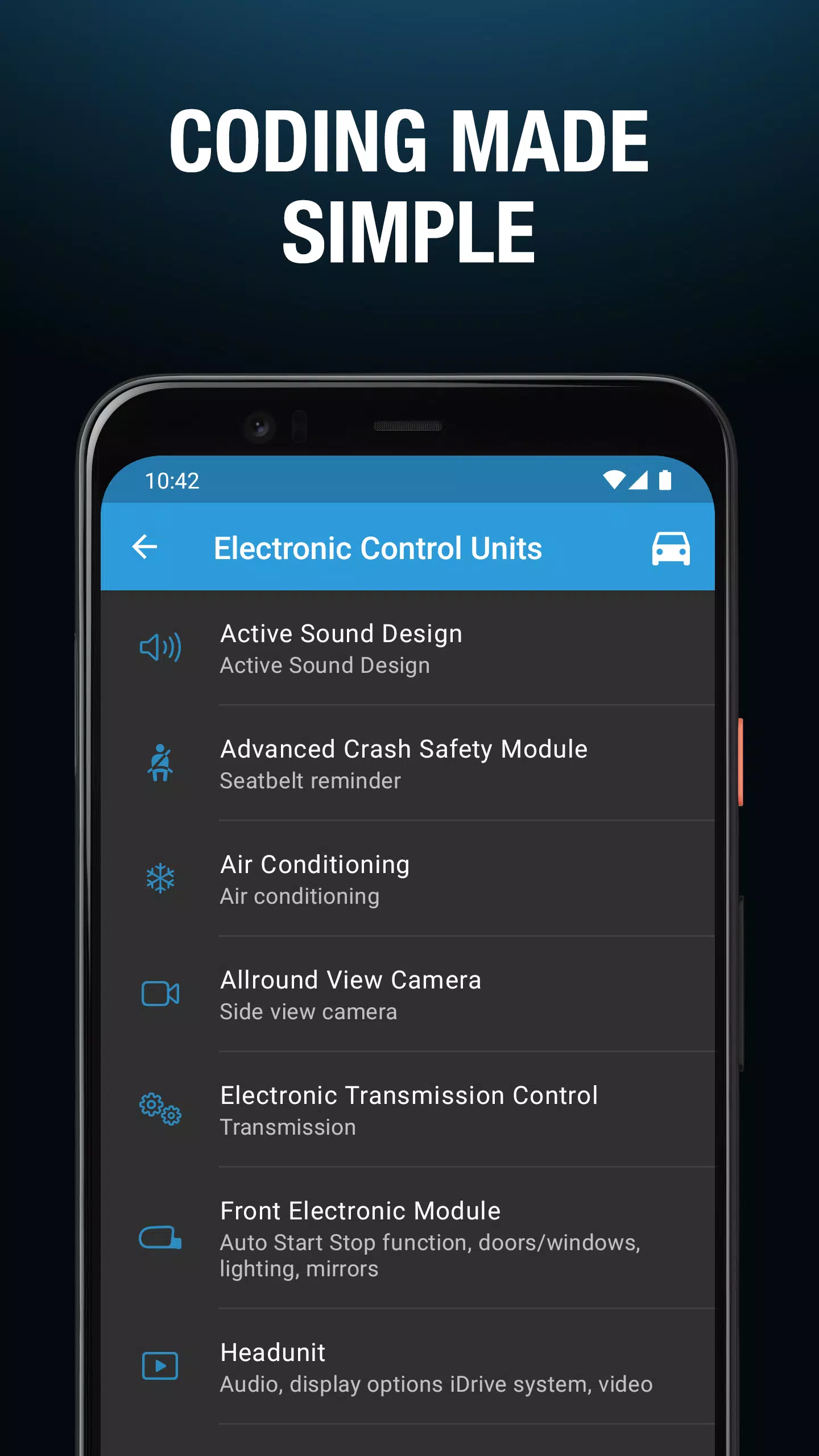 BimmerCode স্ক্রিনশট 0